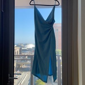 Hello Molly Quiet Dancer Midi Dress Blue, Size L, never worn